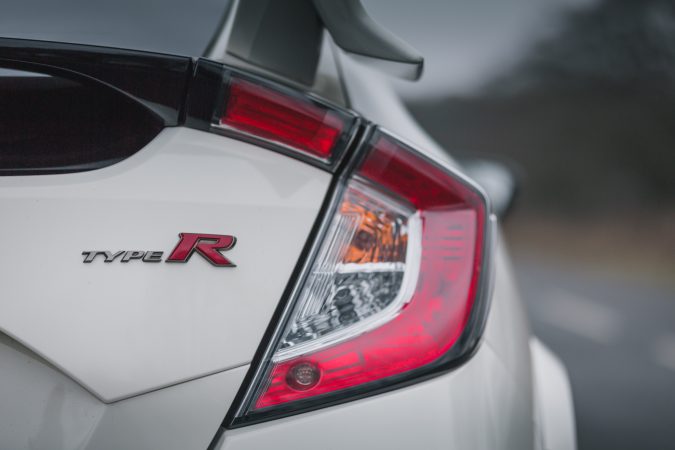 Honda Civic Type R FK8 GT - In Championship White Type R Rear Badge