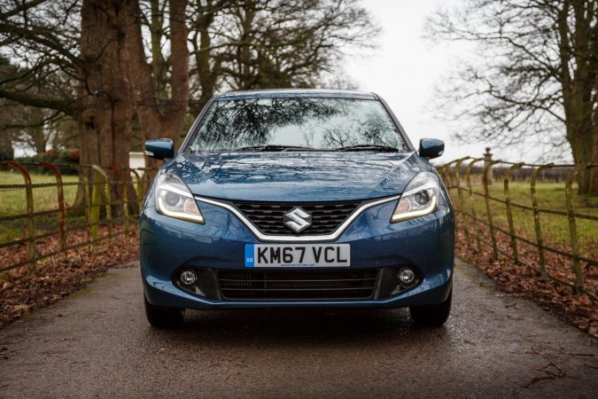 Suzuki Baleno Ray Blue 2018 Front