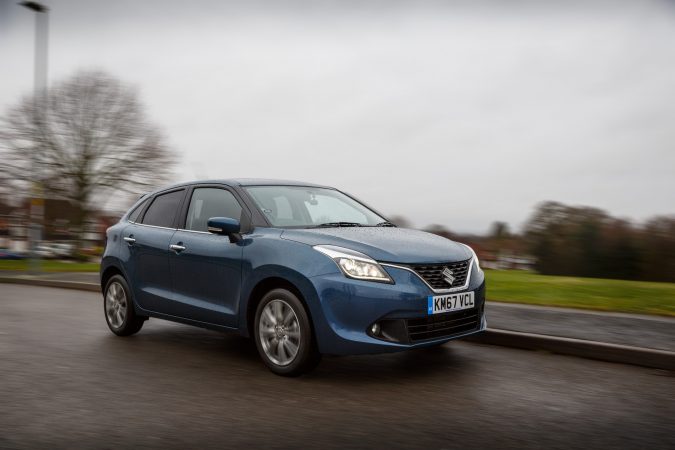 Suzuki Baleno SZ5 Ray Blue 2018 SZ5 Driving