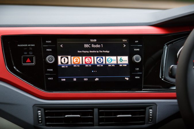 2018 Volkswagen Polo Beats Infotainment Screen