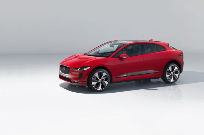 Jaguar I-Pace red