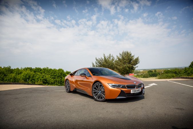 BMW i8 E-Copper Front doors closed