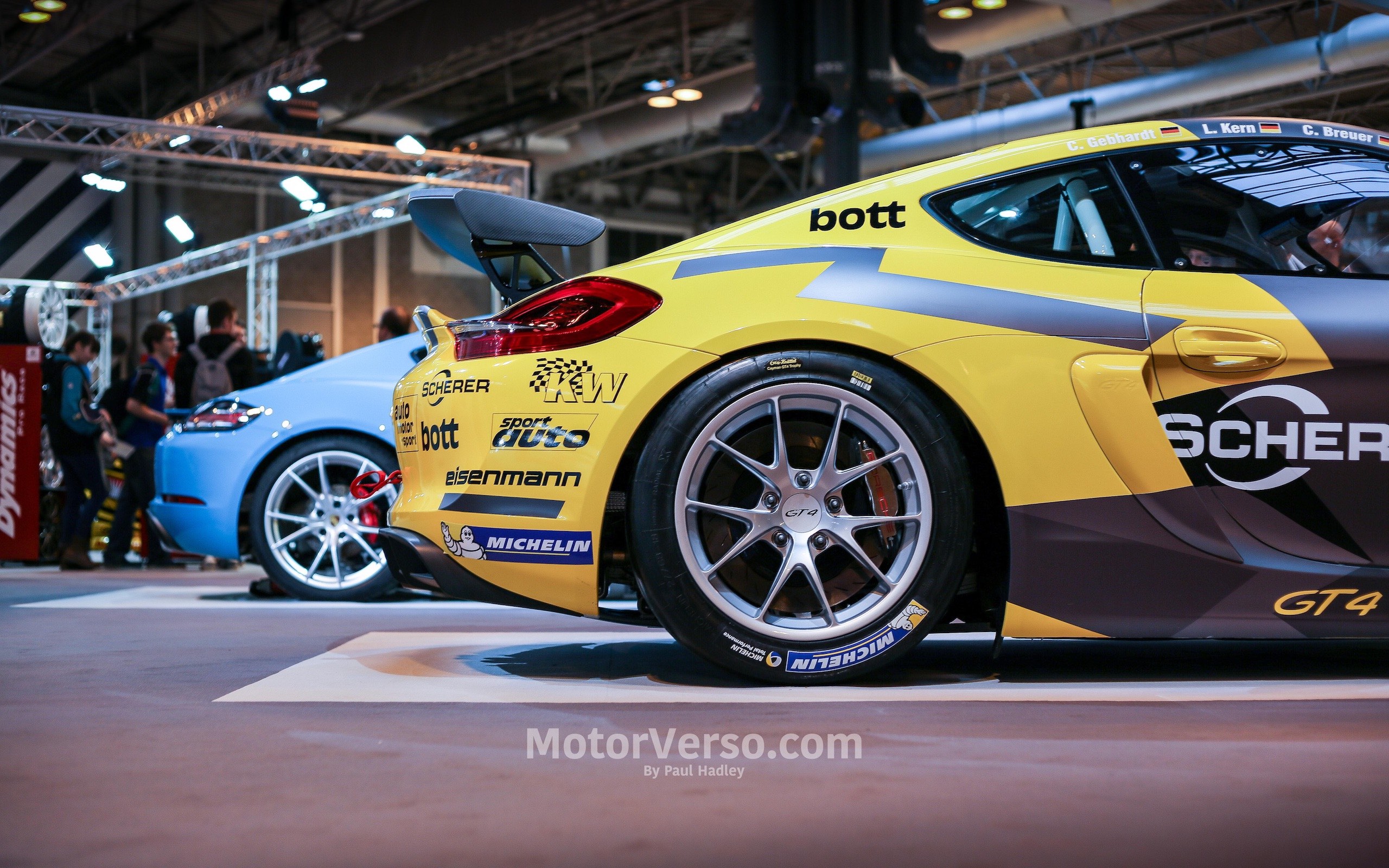 Porsche Wallpaper Cayman Race Car