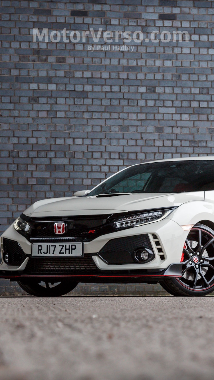 Honda Civic Type R Wallpaper Fk8 In Championship White