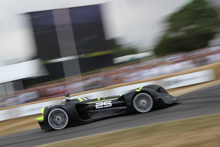 First Driverless Racecar at Festival of Speed - Robocar