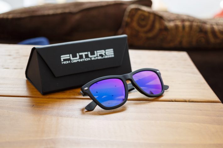 Carbon Fibre Combination Polarised Sunglasses - Future