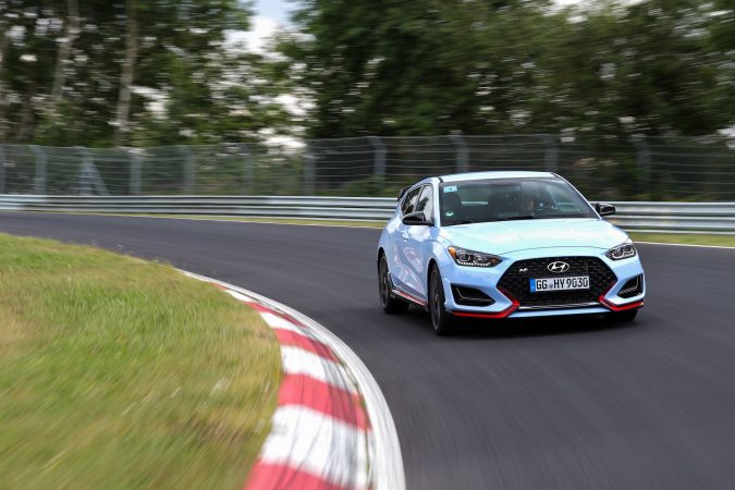 Hyundai Veloster N at Nurburgring