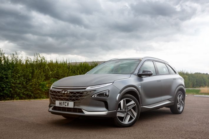 Driving Hyundai NEXO Fuel Cell Car