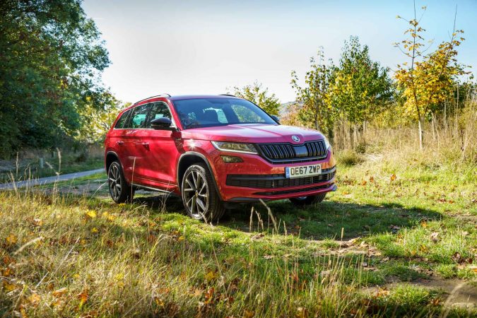 Red 2018 Sportline Skoda Kodiaq Review