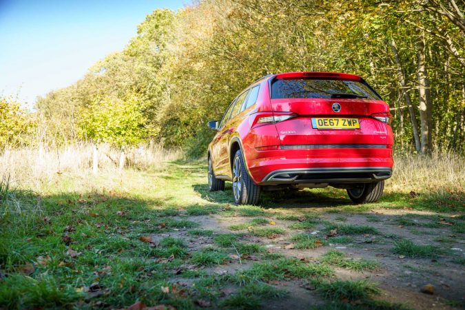 Skoda Kodiaq Review Rear Red