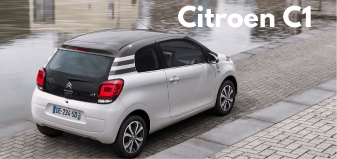 Cheapest New Car UK - Number 7 Citroen C1