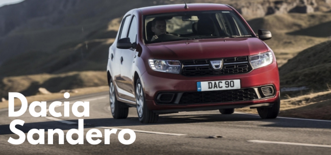 Cheapest New Car UK - Number 1 Dacia Sandero