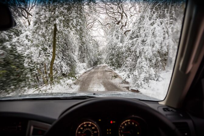 Driving An Automatic In The Snow