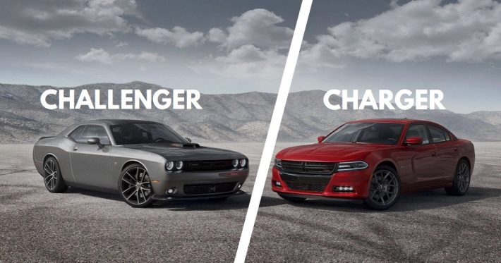 Dodge Charger vs Challenger - Differences Explained w/Pics