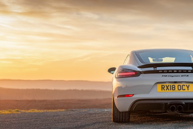 Porsche Cayman GTS rear