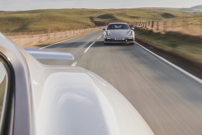 Porsche Cayman GTS Driving