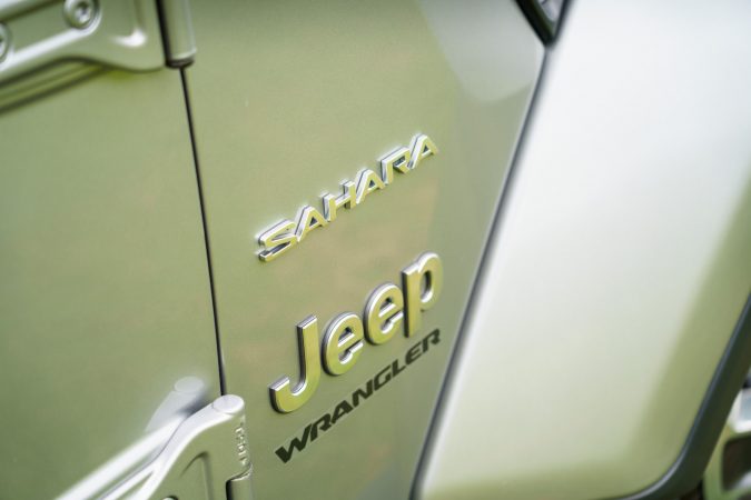 Jeep Wrangler side badges