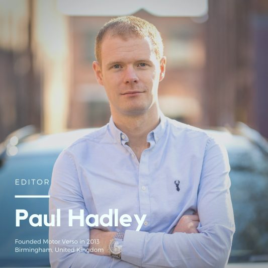 Paul Hadley - Editor at Motor Verso