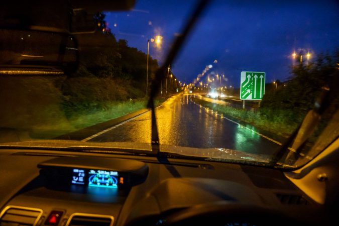 Subaru Forester XE Premium In the rain