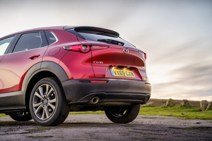 Mazda CX-30 Rear Red