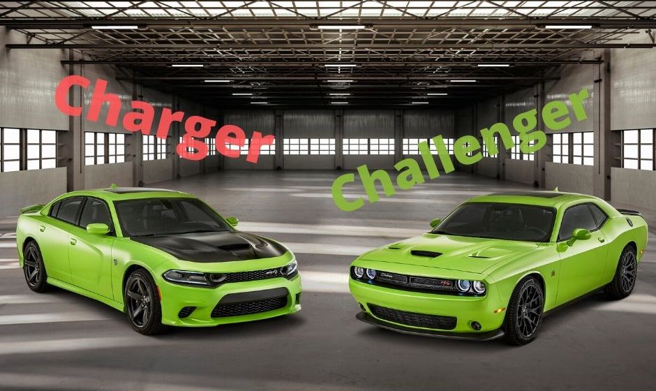 Dodge Charger vs Challenger 🚗 Differences Explained w/Pics