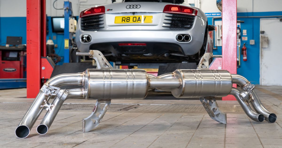 Topgear Audi R8 V8 Valvetronic F1 Exhaust Review