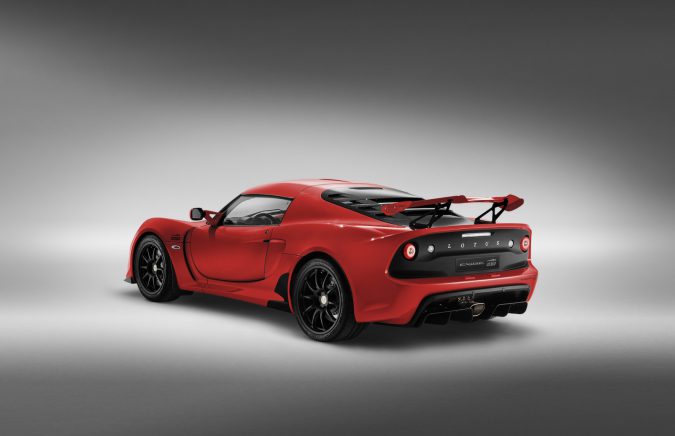 Lotus Exige Sport 410 Calypso Red Rear