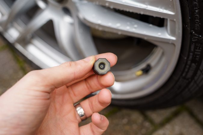 Michelin Tyre Pressure Checker under cap