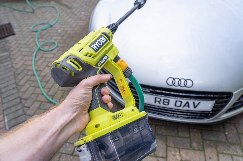 pressure washer well drilling