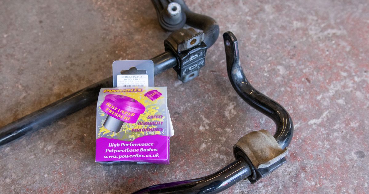 MK7 GTi Rear Anti Roll Bar Upgrade & Adding Powerflex Bushes