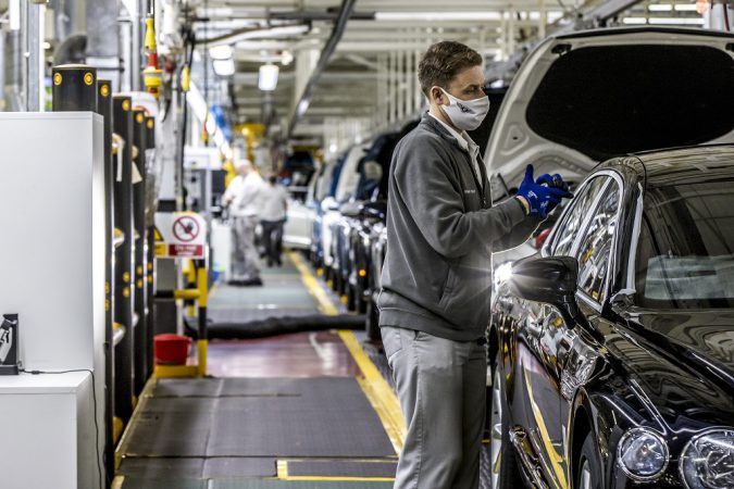 Bentley Assembly Line