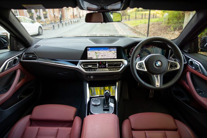 BMW M440i xDrive Coupe Interior Red