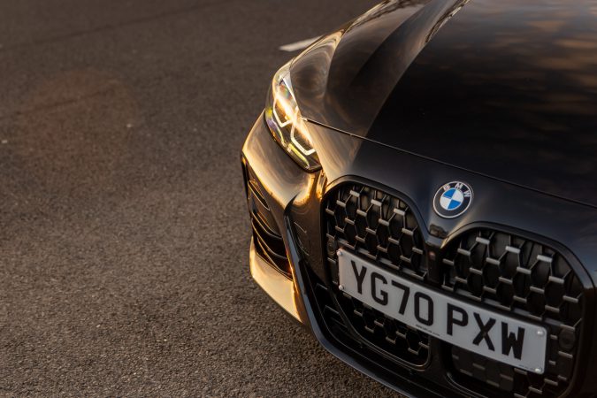 BMW M440i xDrive Coupe Grille and Headlight