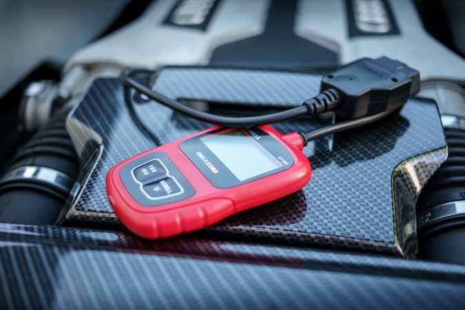 OBD reader to scan for error codes.