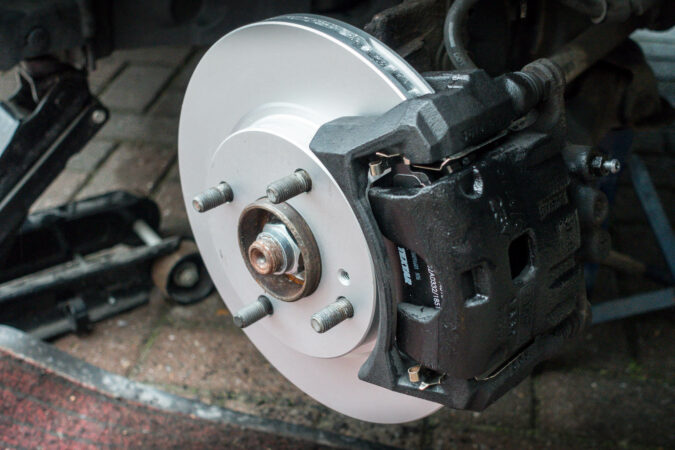 Turning Brake Rotor