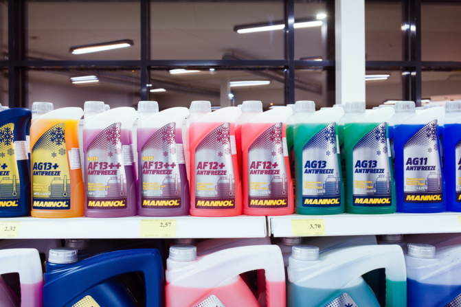 Yellow Antifreeze
