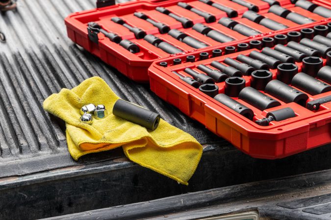 Tools socket wrench set