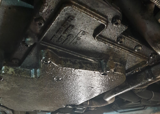 Front Diff Leak