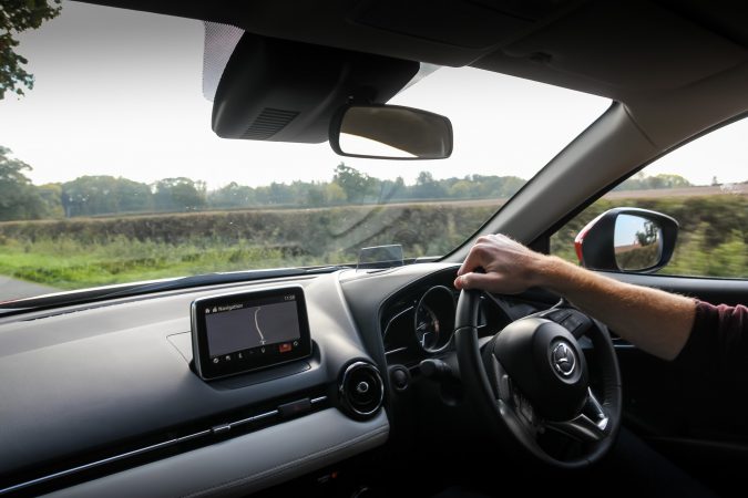 Interior of the CX-3