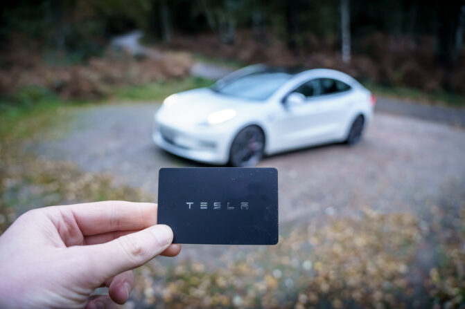 Tesla Car Keys