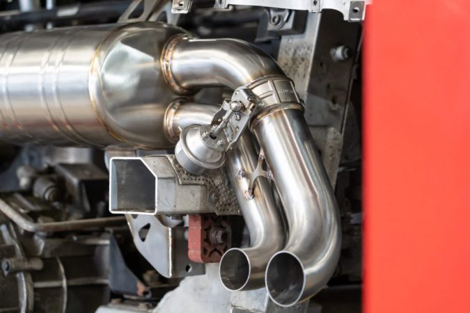 Exhaust leak sulphur odour