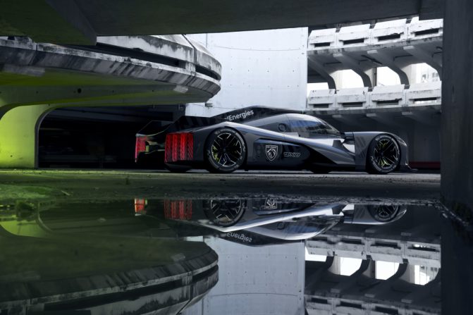 Peugeot 9X8 Hybrid Hypercar Le Mans WEC World Endurance Championship