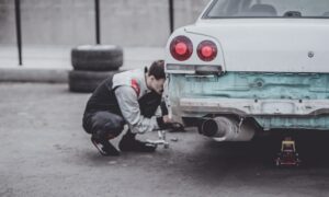 Black Exhaust Smoke