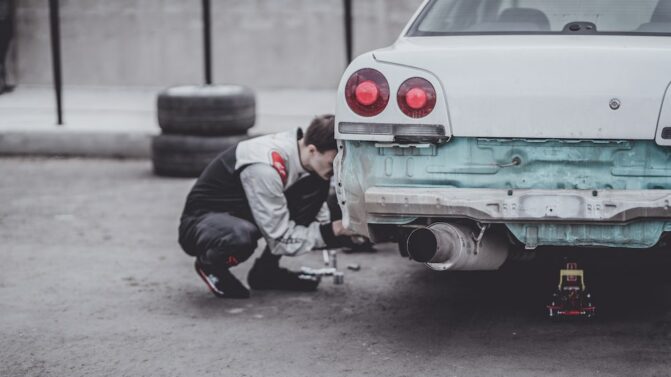 Black Exhaust Smoke
