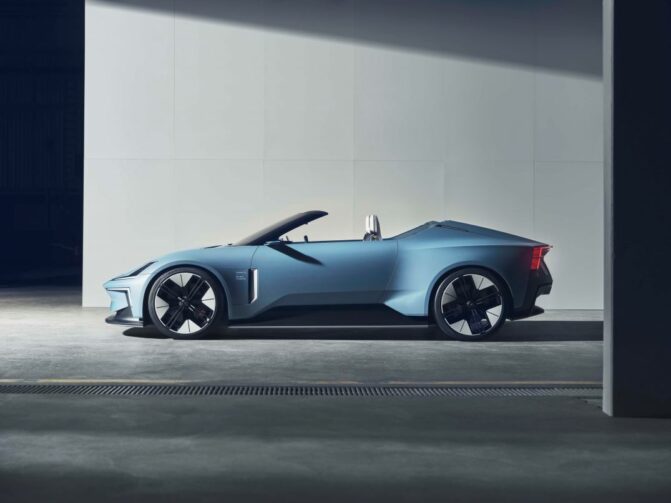 Polestar O2 EV Electric Roadster