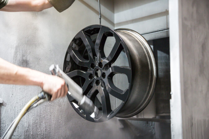 Powder Coated Rims