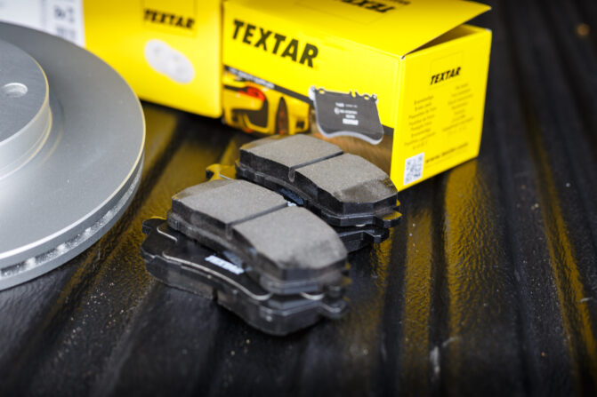 Worn Brake Pads