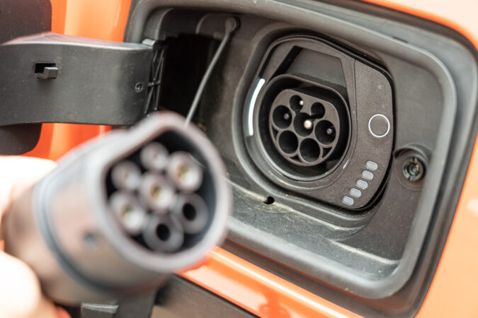 Electric cars charging electrical comparison