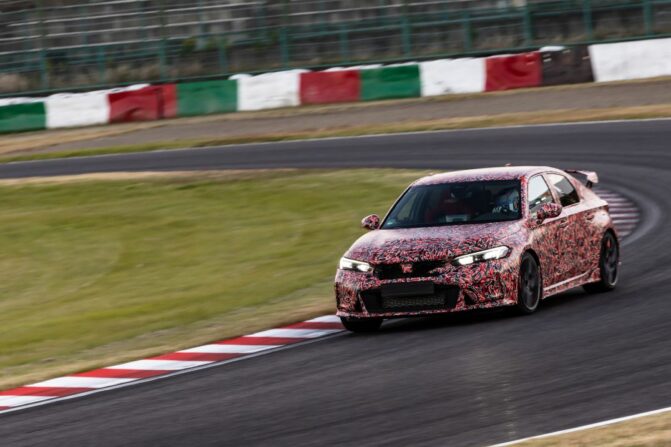 New Honda Civic Type R 2022 Suzuka Circuit