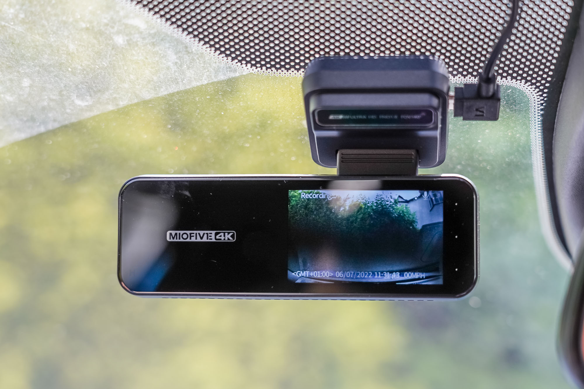 Miofive 4K Dash Cam review: This friendly road watcher is 'here